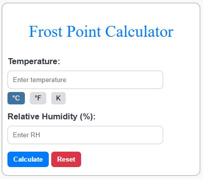 frost-point-calculator-UI